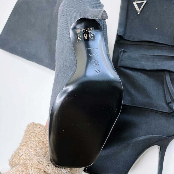 the attico sienna combat knee high boots - size 37.5 - Picture 14 of 15